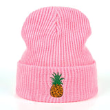 Pineapple Embroidery Beanie